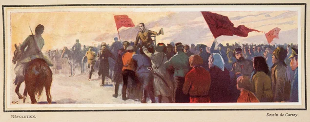 Revolution, from Histoire des Soviets, pub. 1922