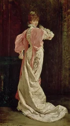 Sarah Bernhardt in the role of the Queen in 