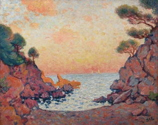 The bay of Le Lavandou, 1899