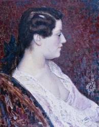 Woman with Bare Breasts, 1907