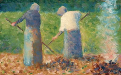 Haymakers at Montfermeil, c.1882