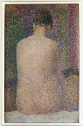 Model, Back View
