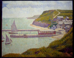 Port en Bessin, before port, high tide
