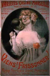 Poster Advertising a Revue at the Variete-Casino, Marseille