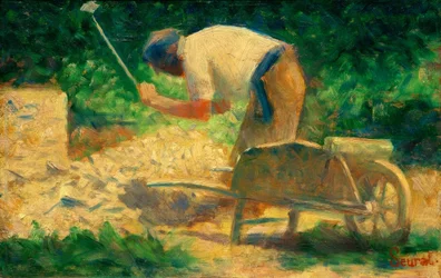 Stone Breaker with Wheelbarrow, Le Raincy