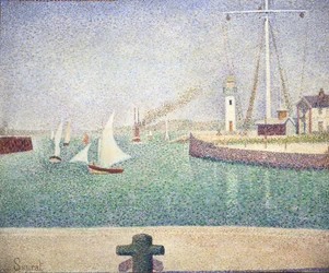 Entrance of The Port of Honfleur