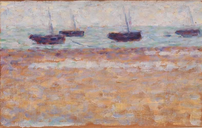 Four Boats at Grandcamp