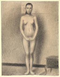 Study for "Poseuses"