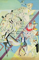 Stage design for the operetta 