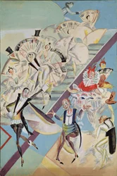 Stage design for the operetta Girofle-Giroflia by Ch. Lecocq