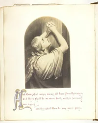 Untitled [illustration with Biblical quote]