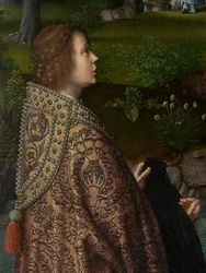 (detail) Baptism of Christ, c.1502-08