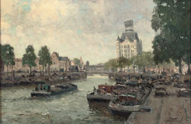 A view of the Witte Huis, Rotterdam