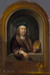 Self-Portrait with Palette