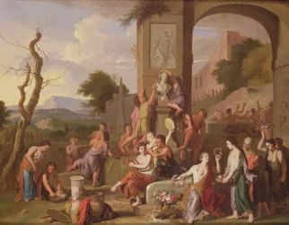 A Sacrificial Feast Among Ruins