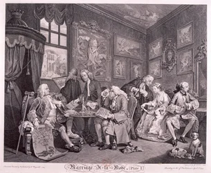 Marriage a la Mode, Plate I