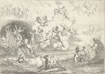 Mercury Gives Bacchus to the Nymphs (series title: The Life of the Bacchantes)