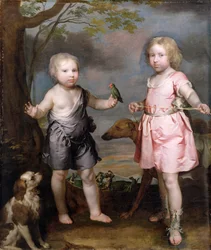 Lord John Hay and Charles, Master of Yester (later Third Marquis of Tweeddale)
