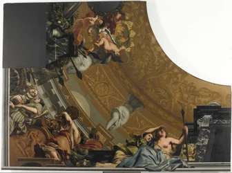 Ceiling with Representation of Diana and Her Companions