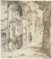Ruins of the Palace Substructures of Septimius Severus, Rome