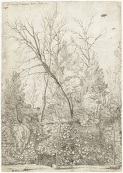 Garden of the Villa Madama, Outside Rome