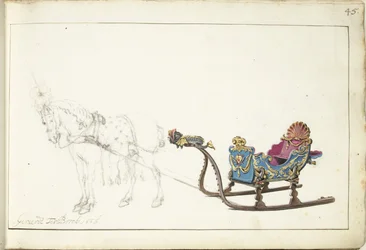 Horse and sleigh