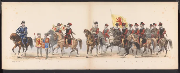 Masquerade of the Leiden Students, 1870 (Plate 1)