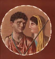 Portrait of a Man and Woman from an Unidentified House in Pompeii