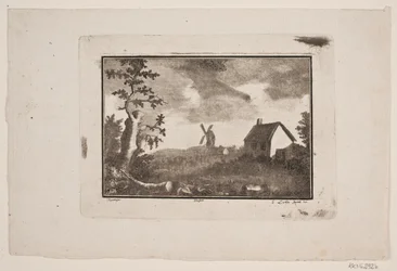 Landscape with House and Mill