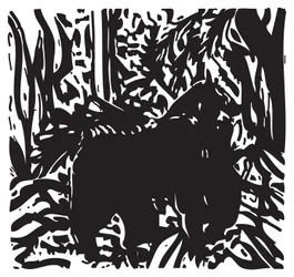 Gorilla in Jungle