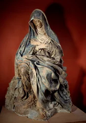 Virgin of Pain, sculpture by Germain Pilon (1535-1590), 16th century, Paris, Louvre Museum