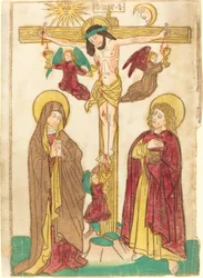 Christ on the Cross with Angels