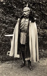 Portrait of the German Emperor Wilhelm II in 1913