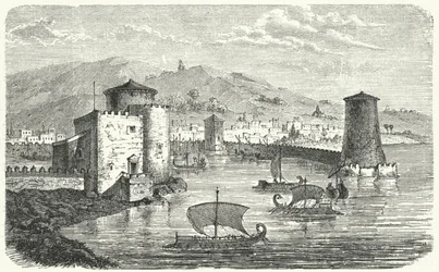 A Phoenician port