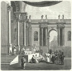 A Roman court of justice