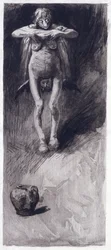 A Witch representing Night
