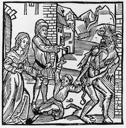 A Devil Takes a Child Before the Eyes of His Parents Who Had Promised Him by Pact - in 