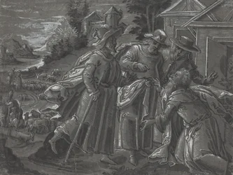 Abraham Entertaining the Angels