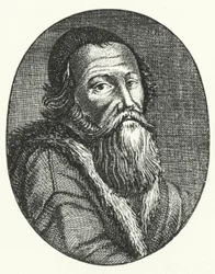 Amos Comenius, Czech Writer and Philosopher (engraving)