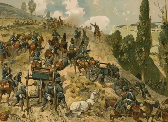 Battle of Spicheren, Franco-Prussian War, 6 August 1870