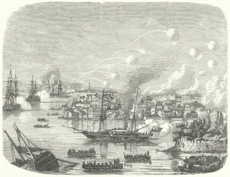 Bombardment of Canton by the British, Second Opium War