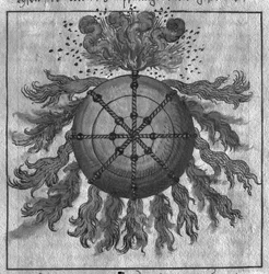 Cannonball, illustration from LArt de lArtillerie by Wolff de Senftenberg, late 16th century