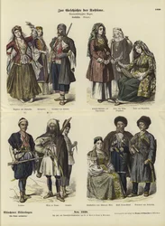 Caucasian Costumes, 19th Century