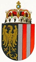 Coat of Arms of Upper Austria, c.1898