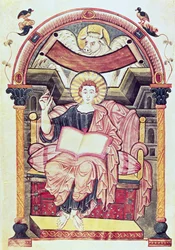 St. Luke the Evangelist, from Treves, Carolingian, c.800 AD