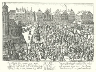 Coronation Procession of the Holy Roman Emperor Ferdinand II, Frankfurt
