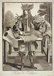 Costume for a Tailor, pub. by Gerard Valck c.1690