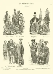 Costumes of Indonesia, 1880