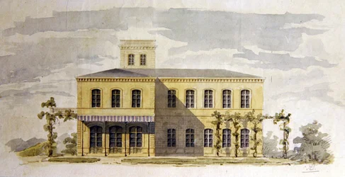 Design for an Italianate classical villa, c.1850