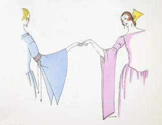 Designs for Sleeves, from Styl, pub.1922